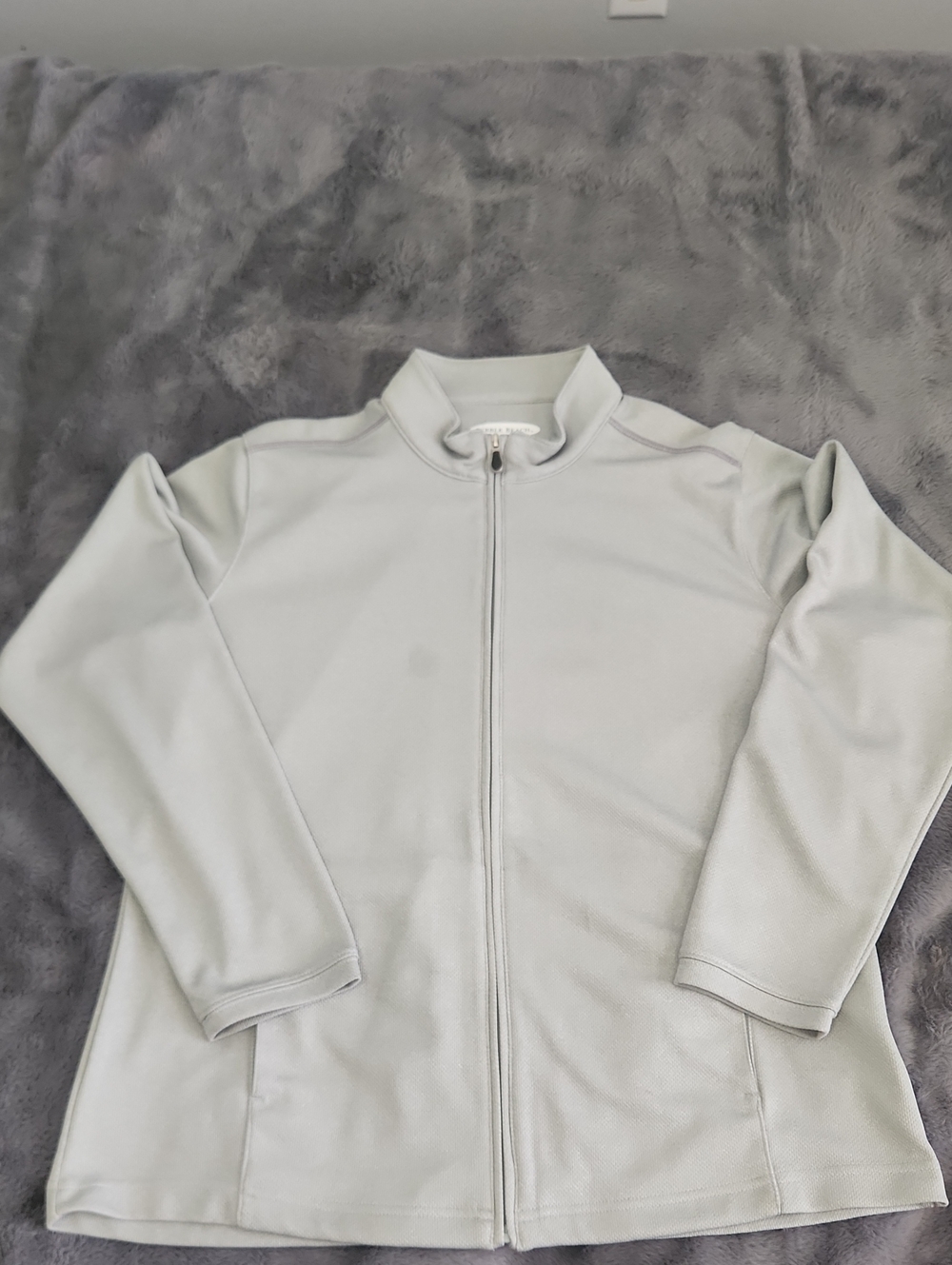 Pebble Beach Light Gray Performance Jacket